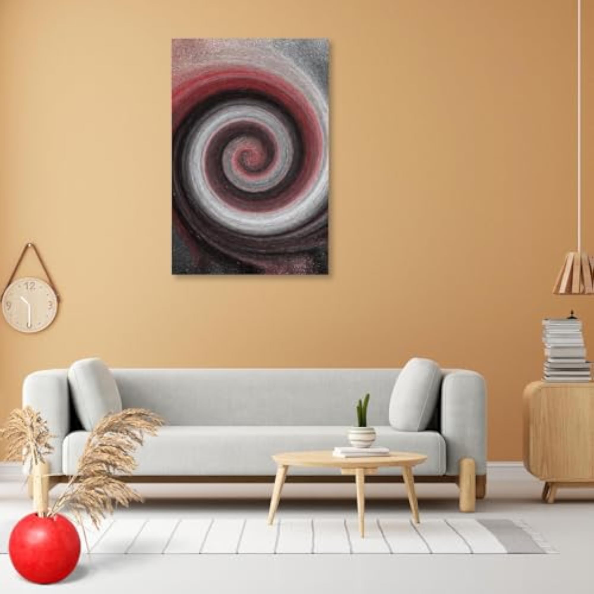 Abstract Artwork Peel & Stick Vinyl Wall Sticker